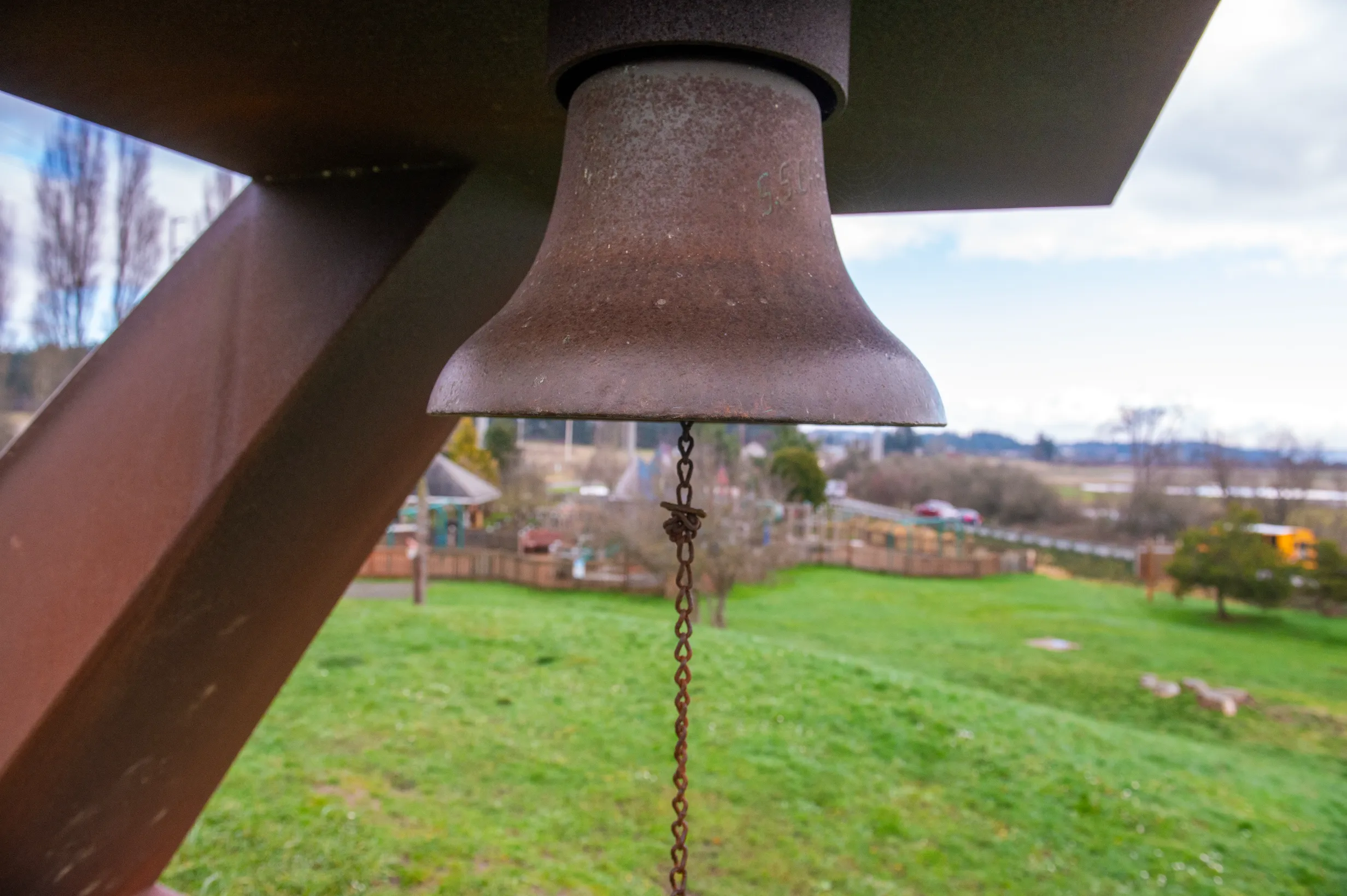 Bell from USS Cape Mears WWII Transport Ship