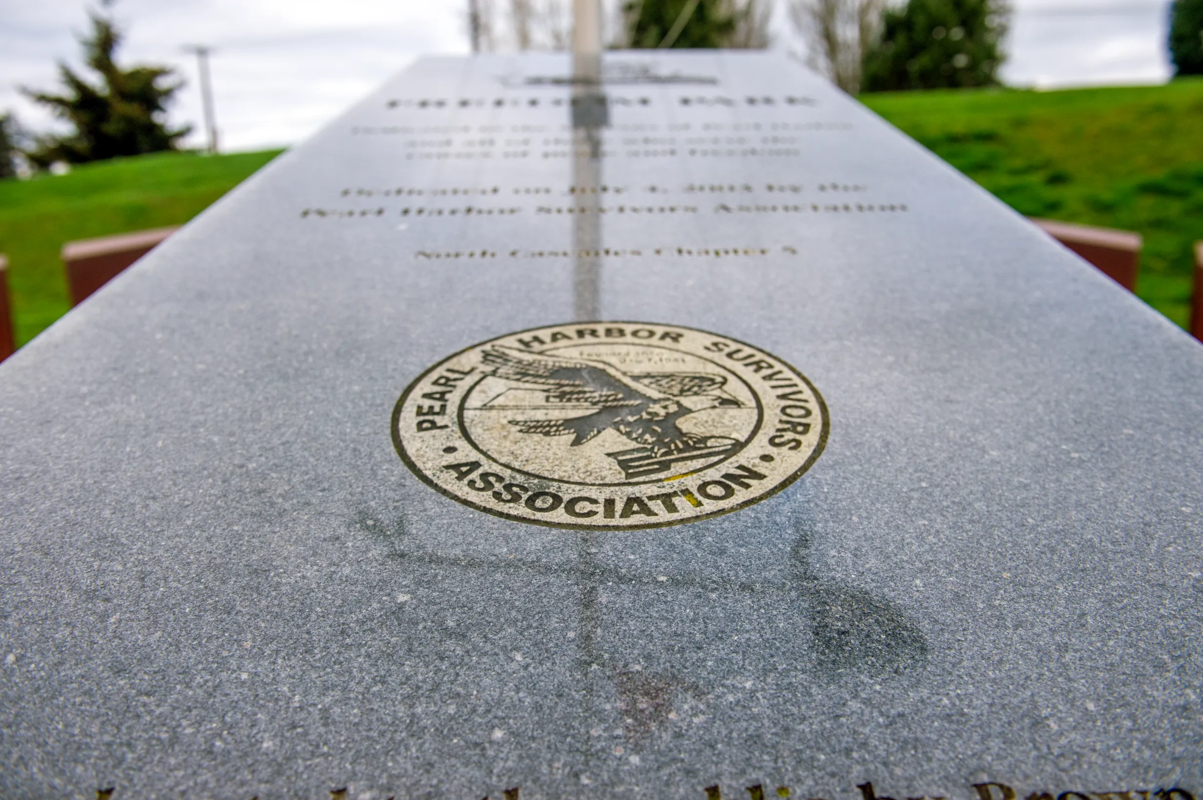 Freedom Park stone marker