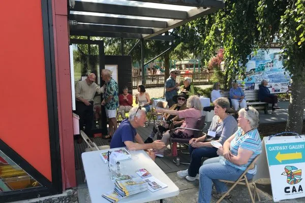 Camano Arts Association event at the Gateway Gallery