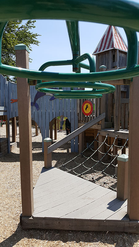 Children playing at Freedom Park
